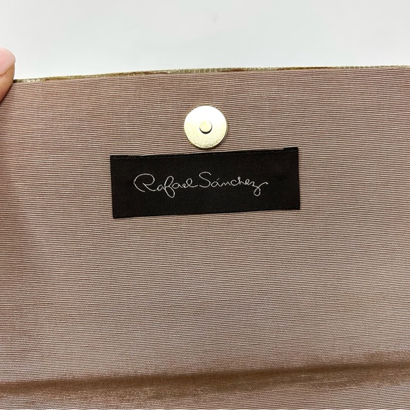 Rafael Sanchez Snake Print Leather Shoulder Crossbody purse, vintage, NWOT - Picture 9 of 12